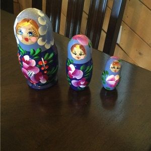 Vintage Russian Stacking Dolls